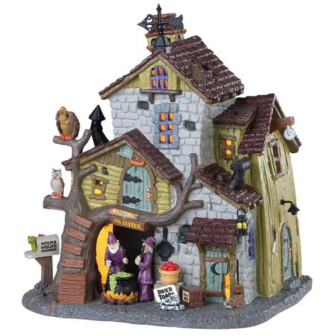 Lemax Witch And Warlock Residence Sku 85308 Released In 2018 As A