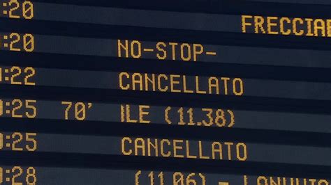 Guasto Trenitalia A Roma Treni In Ritardo E Cancellati Disagi In