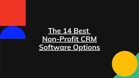 The 14 Best Non Profit CRM Software A Guide RevPilots