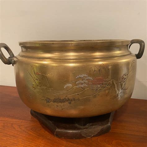 Large Asian Planter Etsy