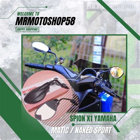 Jual Spion X1 Yamaha 125z Nmax 155 Aerox 155 Lexi F1ZR FIZ R Jupiter Z