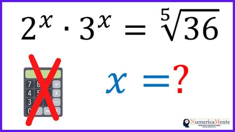 🔥 Aprenda Como Resolver Uma EquaÇÃo Exponencial Com Bases Diferentes