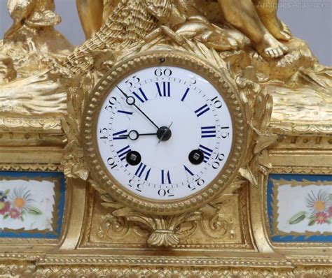 Antiques Atlas French Napoleon Iii Bronze Gilt Mantel Clock