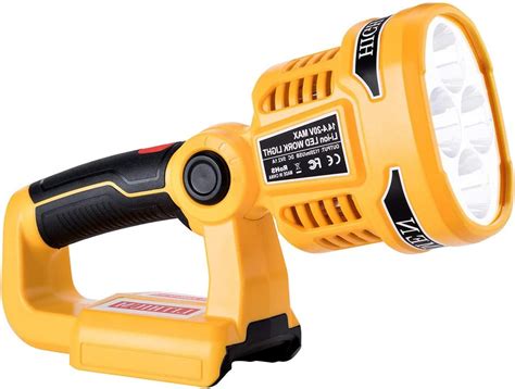 Led Work Light For Dewalt W Lm Cordless Jobsite Spotlight