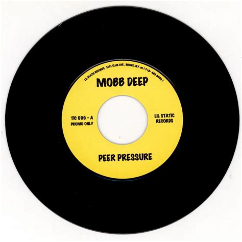 Mobb Deep Peer Pressure Bitch Ass N Gga Vinyl US HHV