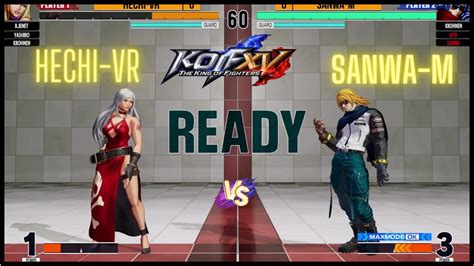 Como Jogar Todas As Kof S Chegar Kof Xv Hechi Vr Vs Sanwa M