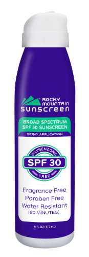 Rocky Mountain Fragrance Free Broad Spectrum Sunscreen Spf Fl Oz