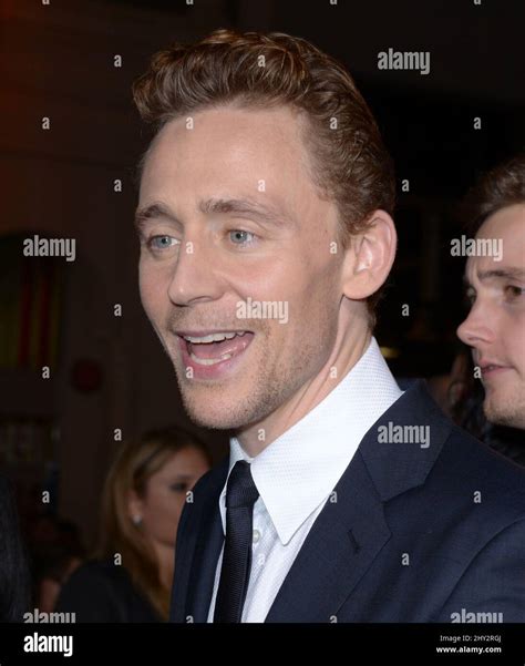 Tom Hiddleston Attending The Thor The Dark World Premiere In Los