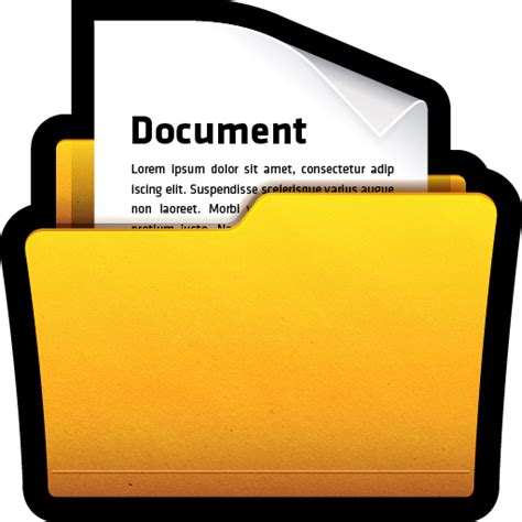 Folder Icon Document Png Free Documents Hot Sex Picture