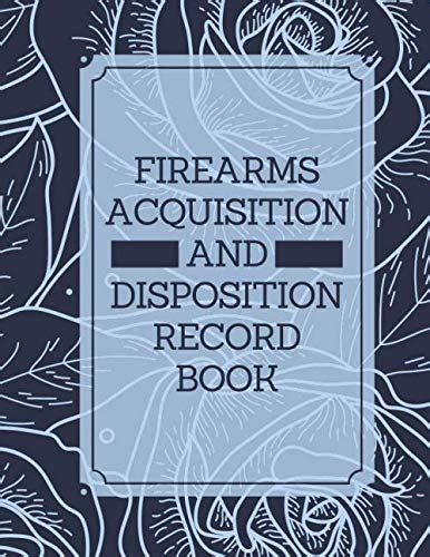 Firearms Acquisition And Disposition Record Book Gun Insurance And