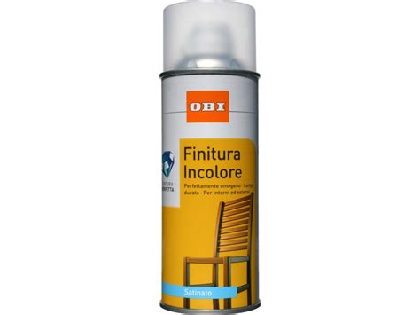 Obi Vernice Spray Finitura Satinata Incolore Ml Obi