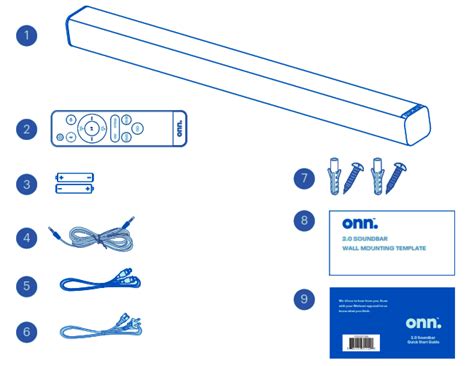 onn 2.0 Soundbar 100002635 User Guide - ItsManual