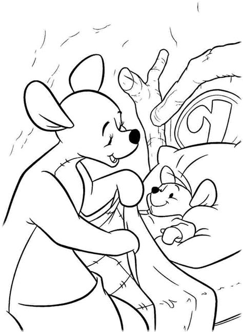 Kanga And Roo Coloring Pages - Coloring Home