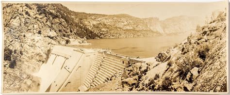 Hetch Hetchy Dam Completion Photograph Holabird Western Americana