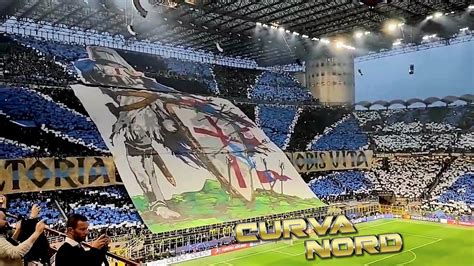 Tifo Curva Nord Inter Milan Vs Ac Milan Youtube