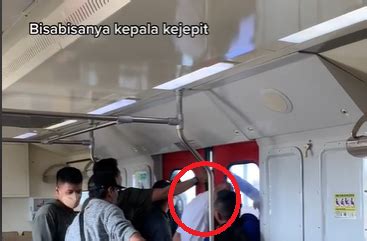 Berdurasi 20 Detik Video Kepala Penumpang KA Terjepit Pintu Gerbong Viral