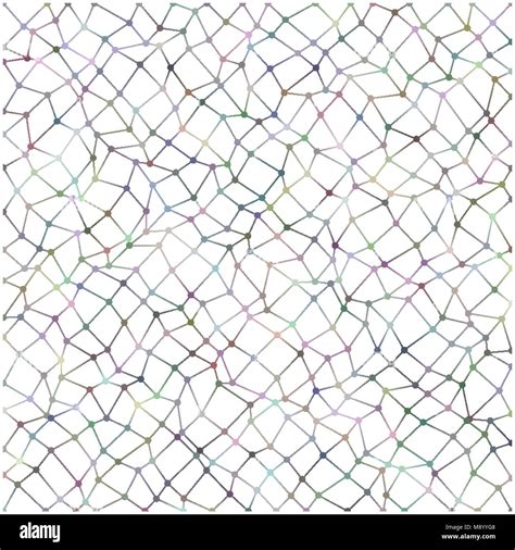 Abstract Irregular Polygon Grid Pattern Background Stock Vector Image