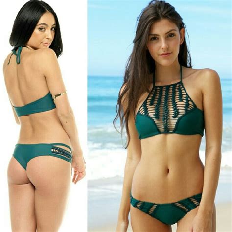 Acacia Swimwear Swim New Acacia Seaweed Panama Crochet Bikini Top