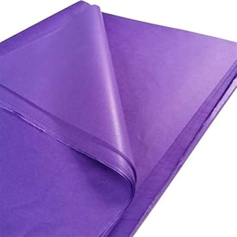 Papel Seda 20g 5070 Violeta Resma 520pl Papeles Omega