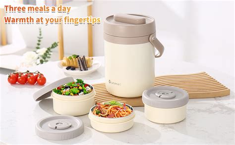 Amazon Munmel Adults Lunch Vacuum Soup Thermo For Hot Food With
