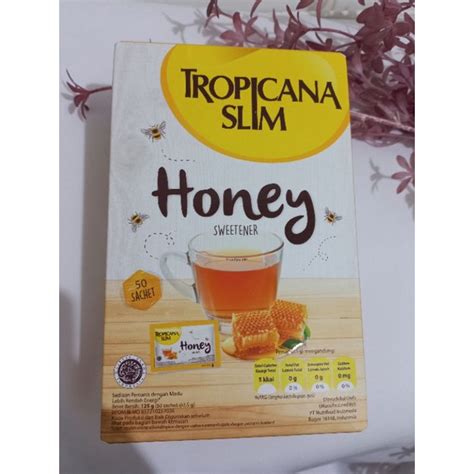 Jual Tropicana Slim Sweetener Stevia Honey Sachet Sachet