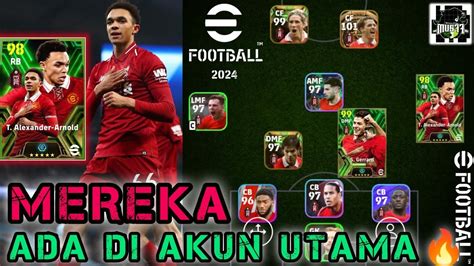 EPIC GERRARD ARNOLD TERKUAT DI SQUAD UTAMA EFootball 2024 Mobile