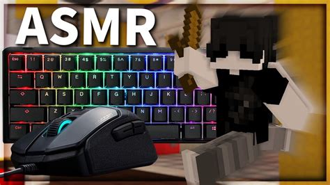 Roccat Kain 100 Bedwars ASMR Keyboard Mouse Sounds L Hypixel YouTube