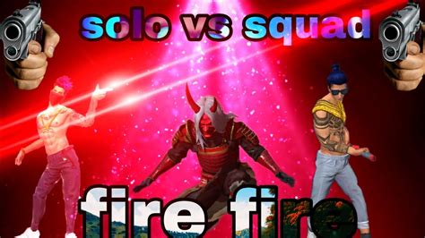 Solo Vs Squad Free 🔥 Best Gameplay Youtube