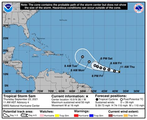 Instituto de Meteorología de Cuba emite aviso sobre la tormenta