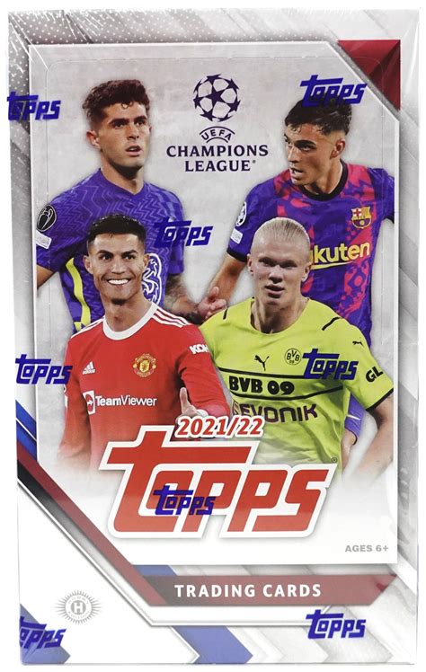 Topps Uefa Champions League Collection Soccer Hobby Box Da