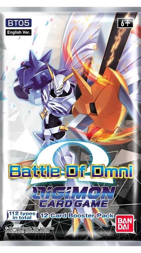 Battle Of Omni Bt Booster Digimon Card Game En Amazingtoys Ch