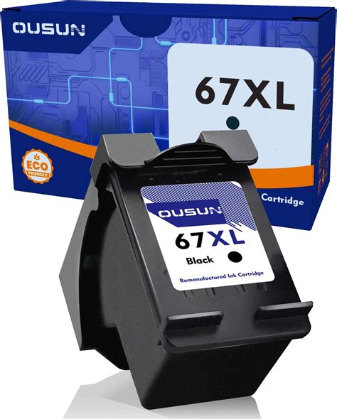 Hp 67 Black Ink Cartridge Works With Hp Deskjet 1255 2700 4100 Series Hp Envy