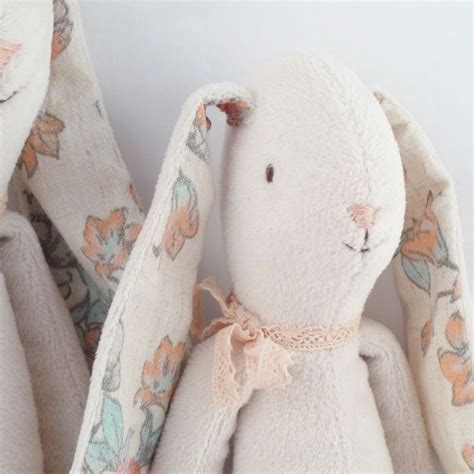 Maileg Soft Bunny Ivory Doll Softie Cloth Dolls Handmade Bunny Doll