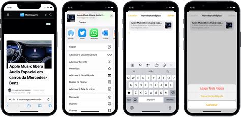 Como criar uma Nota Rápida no iPhone MacMagazine