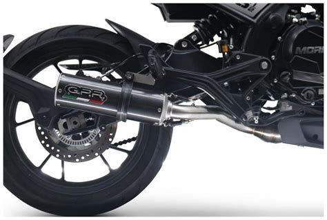 GPR M3 Poppy Semicomplete Exhaust System Moto Morini Seiemmezzo STR 23