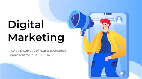 Digital Marketing Free Google Slides Theme PowerPoint Template