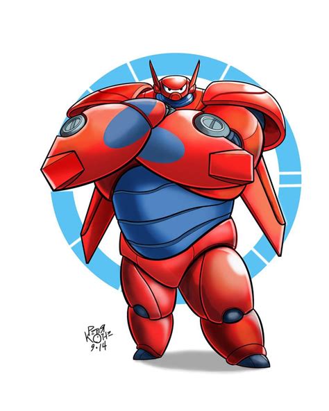 Big Hero 6 Baymax By Pk Artist On Deviantart Animation Inspiration