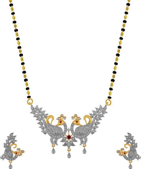 Buy Jsd Peacock Design Gold Plated Mangalsutra For Women At Amazon In