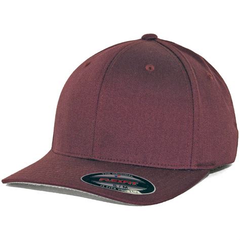 Flexfit Blanks Plain Blank Maroon Hat Billion Creation Streetwear