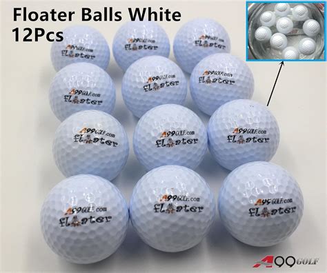 A99 Floating Golf Balls Floater Ball Float Water Range New White 12