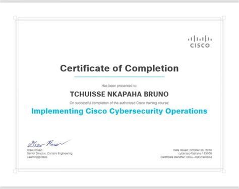 How Can I Verify Cisco Certificate Of Completion Of Understanding Cisco