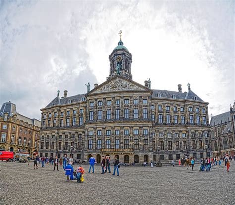 Amsterdam Royal Palace At The Dam Square Editorial Image Image Of