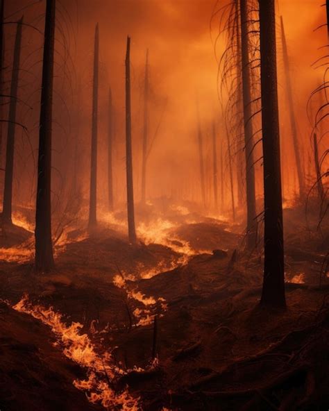 Los incendios forestales arrasan los bosques dejando devastación a su