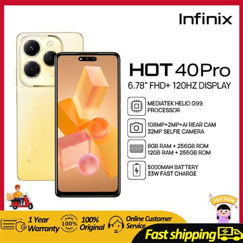 Infinix Hot Pro Up To Gb Gb Mediatek Helio G Year Local Warranty Shopee