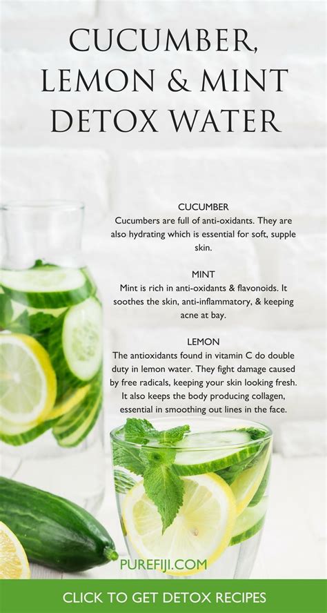 Refresh And Rejuvenate With Detox Water