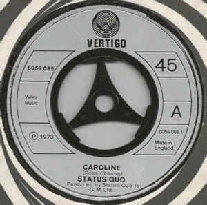 Status Quo - Caroline (1973, Large Centre Hole, Vinyl) | Discogs