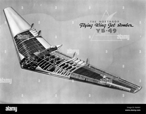 YB-49 Cutaway Stock Photo, Royalty Free Image: 89966659 - Alamy