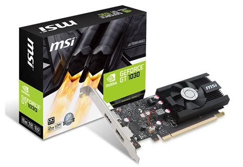 Geforce Gt 1030 2g Lp Oc Msi グラフィックボード Geforce Gt 1030 株式会社アスク