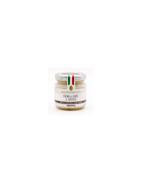 SAVINI CREMA DI LARDO AL TARTUFO VASETTO 80 G