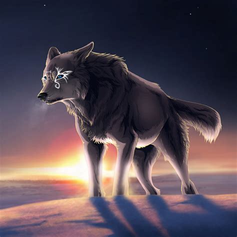 100x100 Wolf Avatars